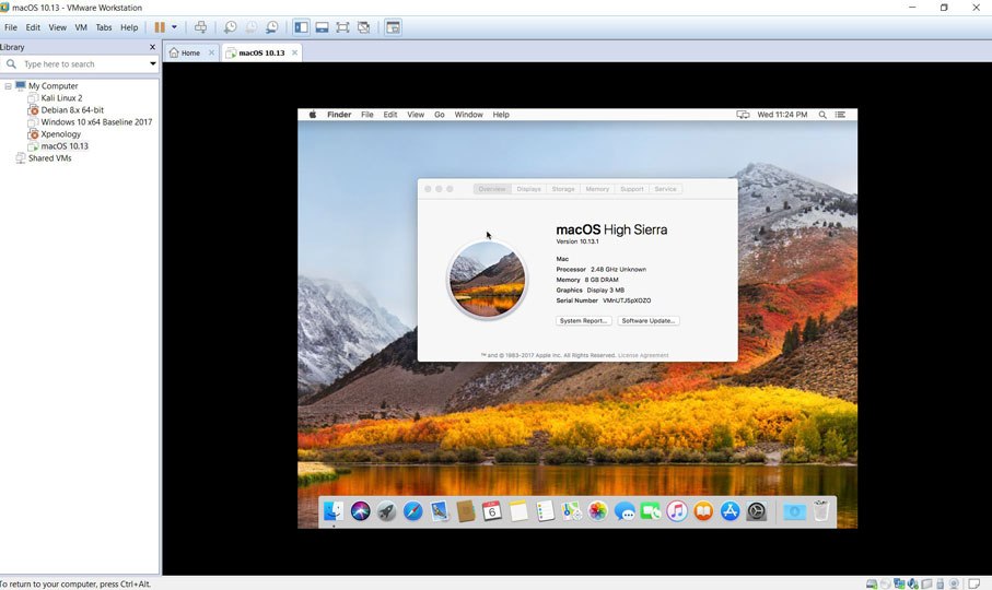 Download Mac Os Image For Vmware Workstation